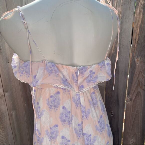 ATHENA PROCOPIOU Violet's Whisper Hippy silk Dress size 1/small - Picture 9 of 16